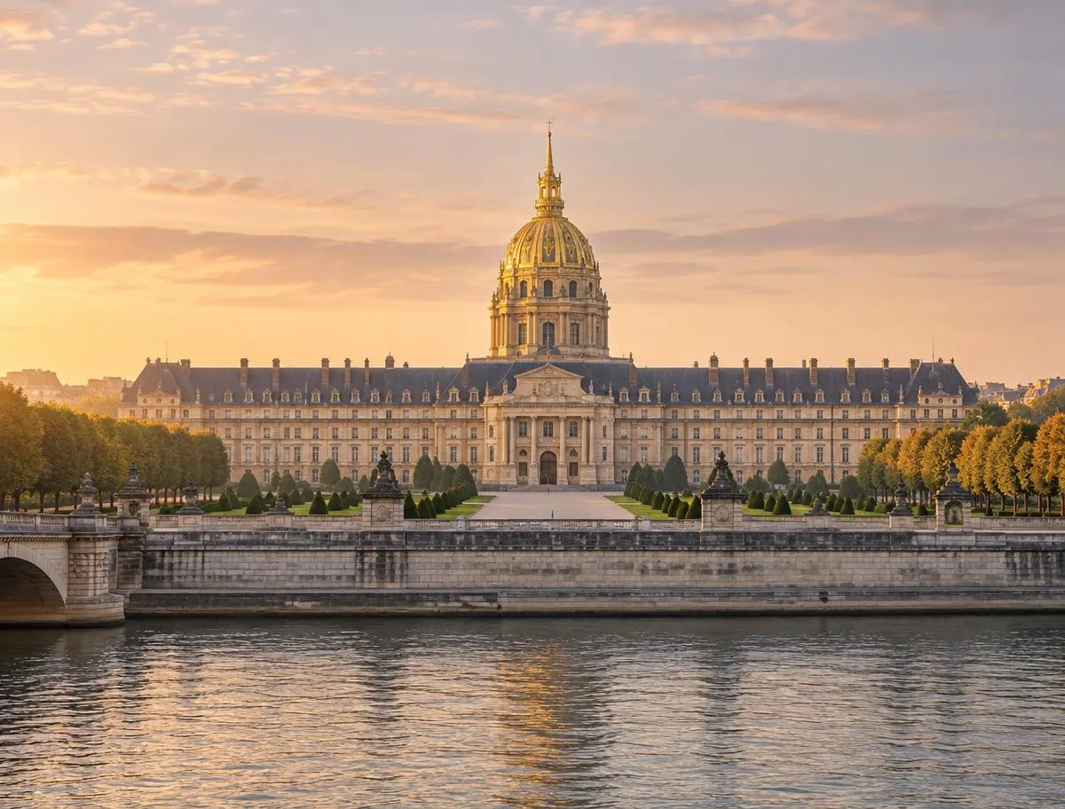 Le dôme doré des Invalides, Paris 7e
